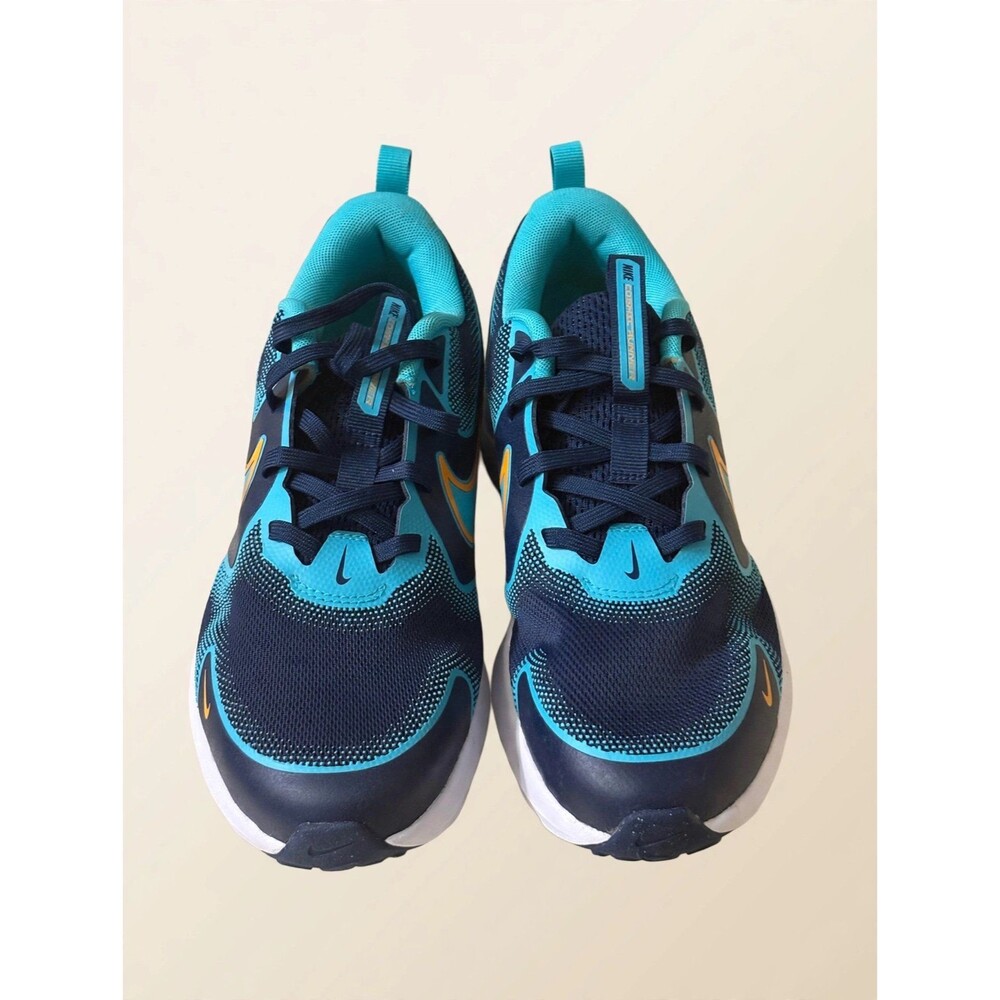 Nike Cosmic Runner Kids Shoes 6.5Y Womens 8 Blue Teal Orange NWOT